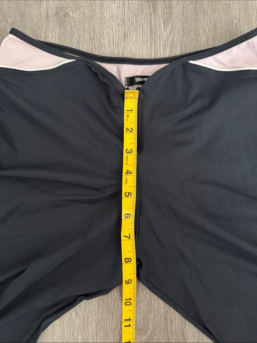 Y2K Low Rise Navy and Pink Flare Yoga Pants - Picture 10 of 13